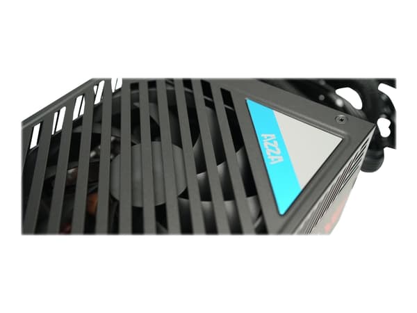 AZZA - Strømforsyning (intern) - ATX12V / EPS12V - 80 PLUS Bronze - AC 100-240/200-240 V - 550 watt - svart