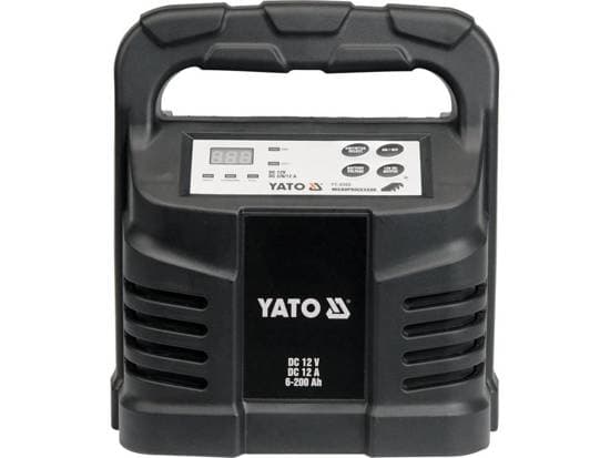 Yato YT-8302, 12 V, 220 - 240 V, 47 - 63 hz, 2/6/12 A, LED, IPX0