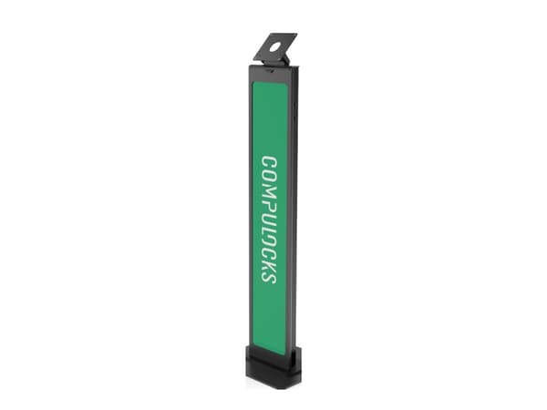 Compulocks VESA Brandable Floor Stand - Ställ - för surfplatta - aluminium - svart - monteringsgränssnitt: VESA - golvstående