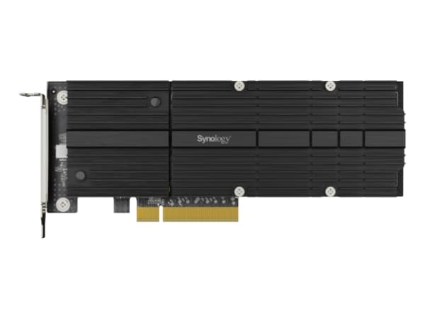 Synology M2D20 - Grensesnittsadapter - M.2 NVMe Card - PCIe 3.0 x8 - for Synology SA3400, SA3600; Disk Station DS1618, DS1819, DS2419; RackStation RS