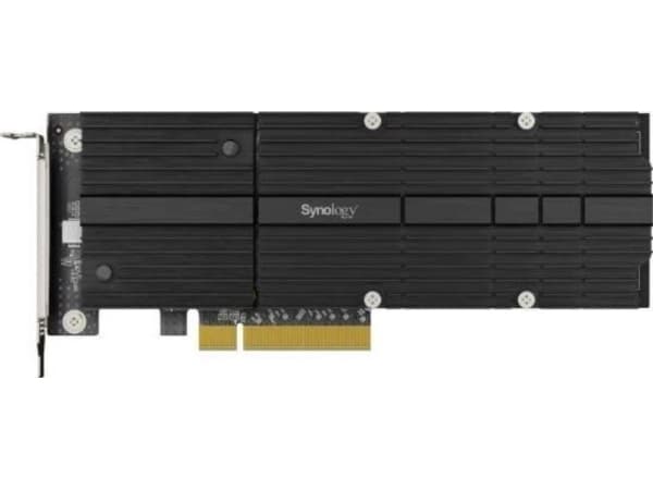 Synology M2D20 - Grensesnittsadapter - M.2 NVMe Card - PCIe 3.0 x8 - for Synology SA3400, SA3600; Disk Station DS1618, DS1819, DS2419; RackStation RS