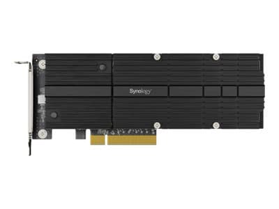 Synology M2D20 - Grensesnittsadapter - M.2 NVMe Card - PCIe 3.0 x8 - for Synology SA3400, SA3600; Disk Station DS1618, DS1819, DS2419; RackStation RS