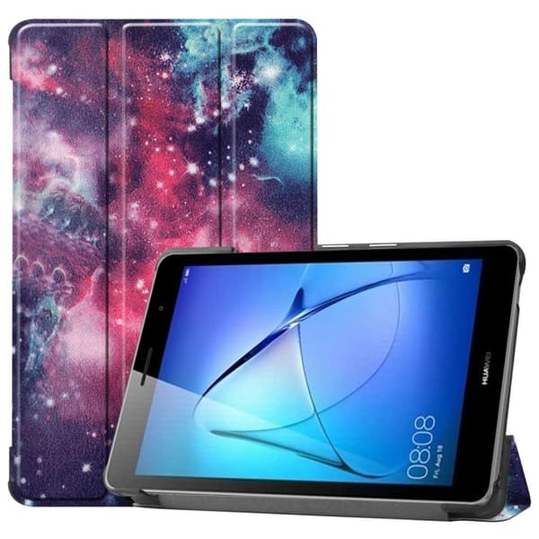 Tri-fold Stand Case for Huawei MatePad T8 - Galaxy