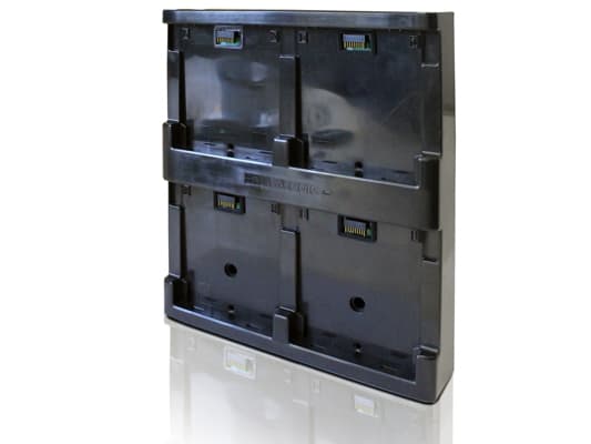Datalogic - Batteriladdare - utgångskontakter: 4 - svart - för P/N: 94ACC0245