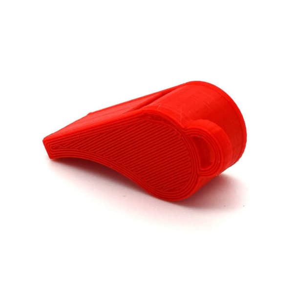Fløyte 2-pakning PLA plast 118+ Db rød