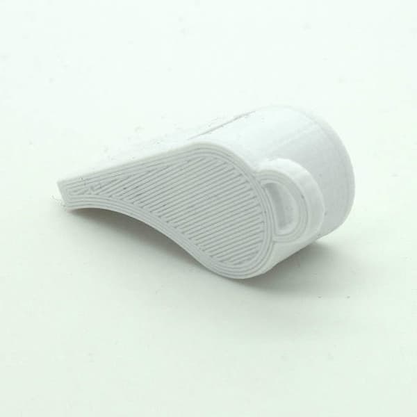 Visselpipa 2-pack PLA plast 118+ Db vit