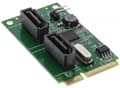 Miniatyrbild 1 av 5: InLine 66907, Mini PCI Express, SATA, PCIe 2.0, Silver, PC, ASMedia ASM1061R