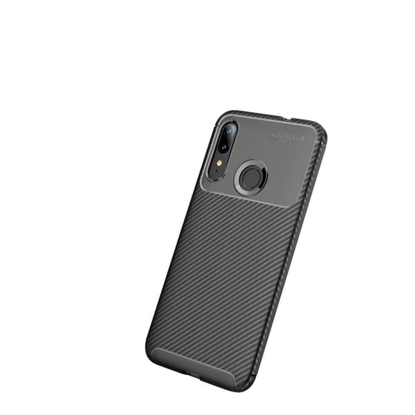 Carbon Fiber TPU Cover for Motorola Moto E6 Plus