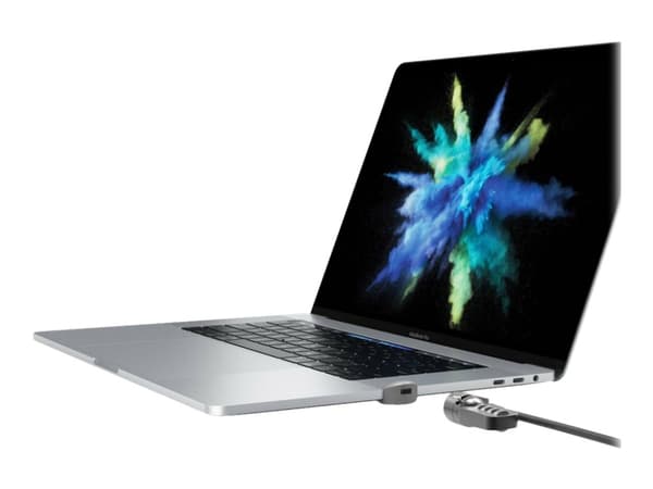 Compulocks Legde Lock Adapter for MacBook Pro TB with Combination Lock - System, sikkerhetssett - sølv - for Apple MacBook Pro Touch Bar with Four Th