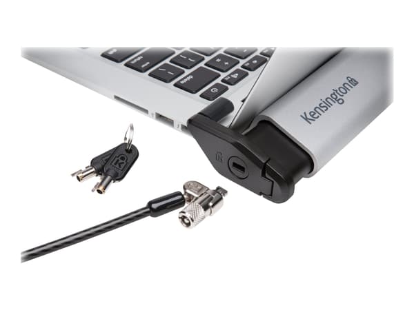 Kensington Laptop Locking Station 2.0 - MicroSaver 2.0 Keyed Lock - System, sikkerhetssett - 15.6"