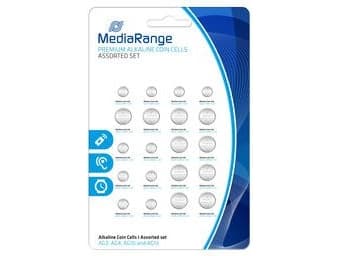 MediaRange MRBAT119, Engangsbatteri, PR48, Alkalinsk, 1,5 V, 20 stykker, 145 mAh