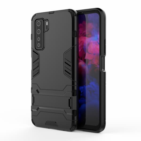 Huawei P40 Lite 5G Kuori Armor Telinetoiminto Musta