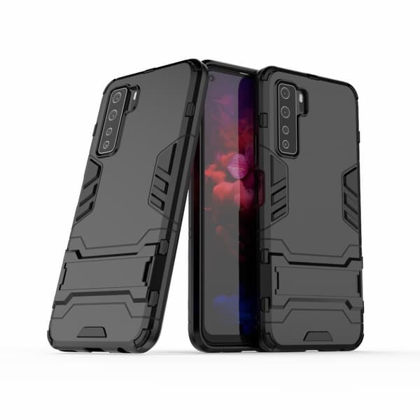 Huawei P40 Lite 5G Kuori Armor Telinetoiminto Musta