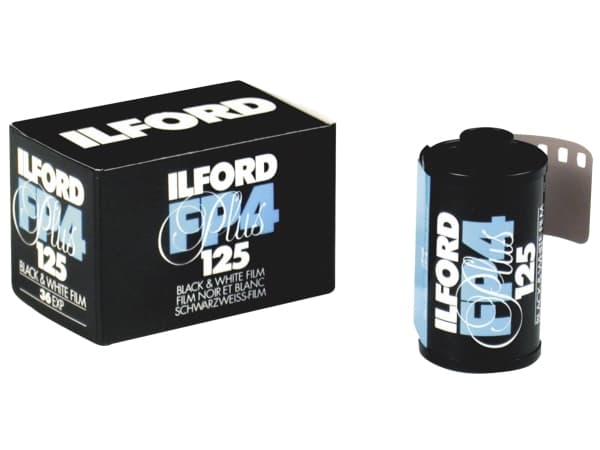 Ilford FP4 Plus - Film för svartvita foton - 135 (35 mm) - ISO 125 - 36 exponeringar