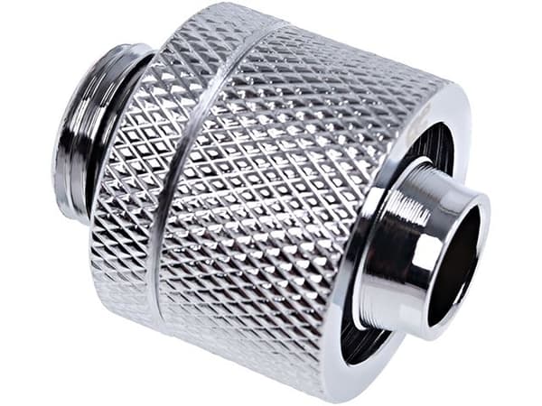 Alphacool Eiszapfen 16/10mm compression fitting G1/4 - Armatur for væskekjølesystem - krom, sølvnikkel