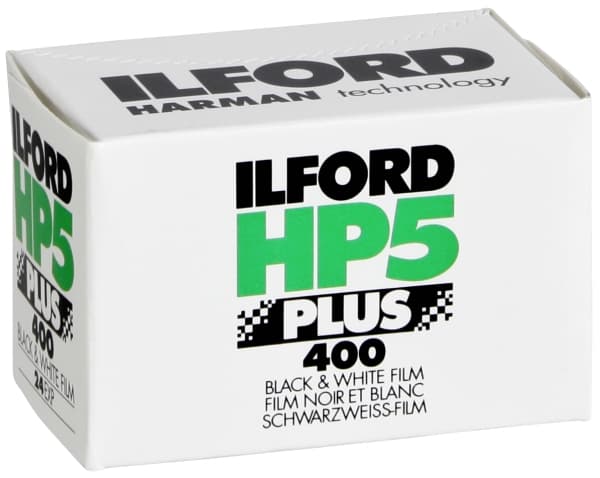 Ilford HP5 Plus - Film för svartvita foton - 135 (35 mm) - ISO 400 - 24 exponeringar