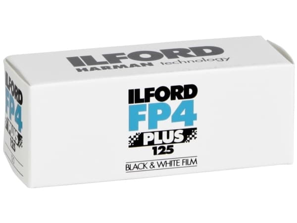 Ilford FP4 Plus - Film för svartvita foton - 120 (6 cm) - ISO 125