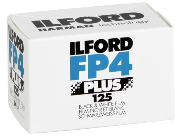 Ilford FP4 Plus - Film för svartvita foton - 135 (35 mm) - ISO 125 - 24 exponeringar