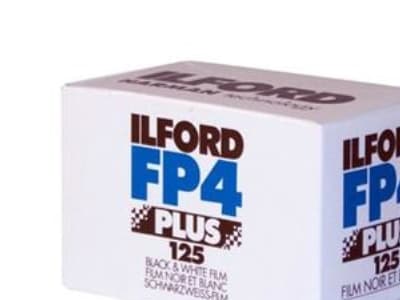 Ilford FP4 Plus - Film för svartvita foton - 135 (35 mm) - ISO 125 - 24 exponeringar