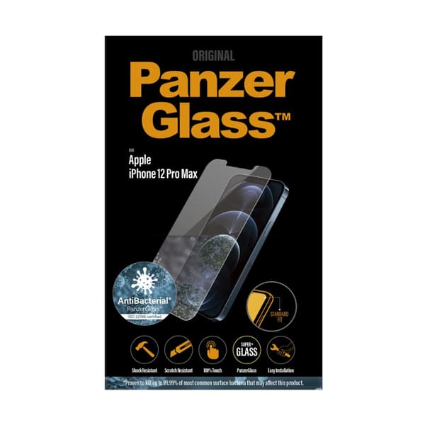 PanzerGlass iPhone 12 Pro Max Skærmbeskytter Standard Fit