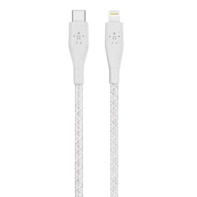 Kaapeli DuraTek Plus Lightning USB-C 1.2 m Valkoinen