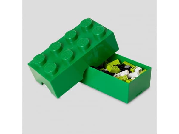 LEGO Lunch Box 8 - Matförvaringsbehållare - mörkgrön