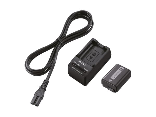 Sony ACC-TRW - Batteriladdare + växelströmsadapter + batteri - Li-Ion - 1020 mAh - 1 x batterier laddas - 400 mA - för Sony 2NP; Cyber-shot DSC-RX10;