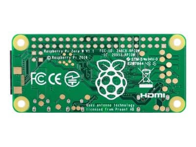 Raspberry Pi Zero W - Enkeltbrettsdatamaskin - Broadcom BCM2835 / 1 GHz - RAM 512 MB - 802.11b/g/n, Bluetooth 4.1