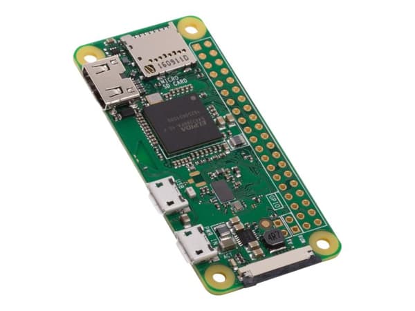 Raspberry Pi Zero W - Enkeltbrettsdatamaskin - Broadcom BCM2835 / 1 GHz - RAM 512 MB - 802.11b/g/n, Bluetooth 4.1