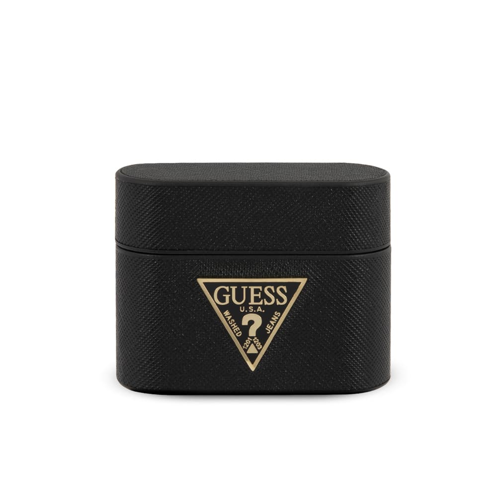 AirPods Pro Suojakuori Saffiano Case Musta