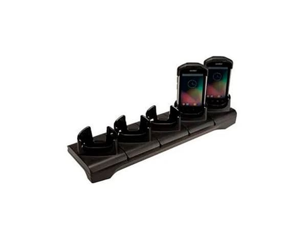 Zebra 5-Slot Charge Only Cradle - Opladningsdock til håndholdt - output-stikforbindelser: 5 - Zebra TC21, TC26 -laitteille