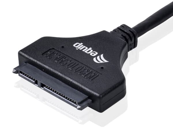 Equip 133472, USB C, Micro USB B, Svart