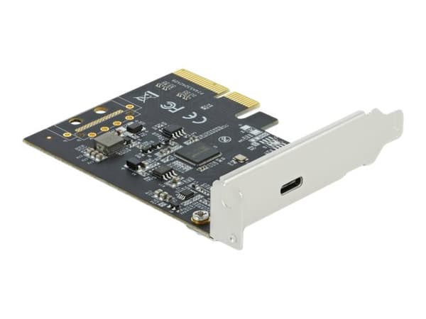 Delock - USB-adapter - PCIe 3.0 x4 låg profil - USB 3.2 Gen 2x2 x 1