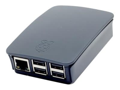 Raspberry Pi - Boks - ABS-plast - svart/grå
