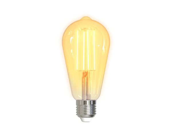 LED-lampa Filament E27 WiFI 5.5W ST64, Dimbar