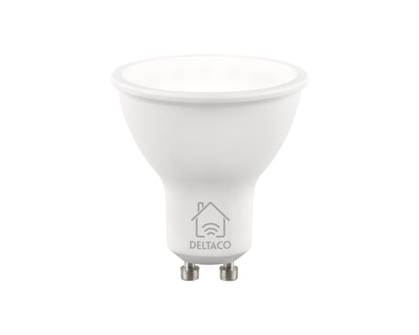 LED-lys GU10 WiFI 5W, Dimbar