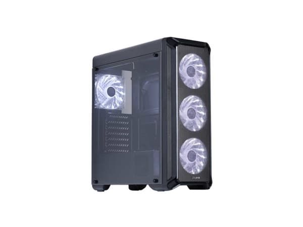 Zalman i3 - - ingen strömförsörjning - USB/ljud Svart