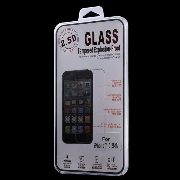 iPhone 6 & 7 & iPhone 8 / SE (2020) 4,7" Härdat glas 0,3mm
