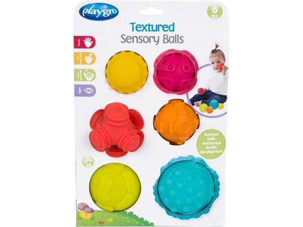 Playgro sensoriska lekbollar (Pl4086398)