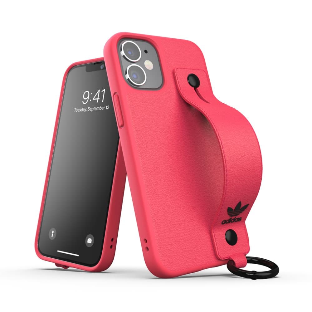 Adidas iPhone 12 Mini Skal Hand Strap Case Rosa