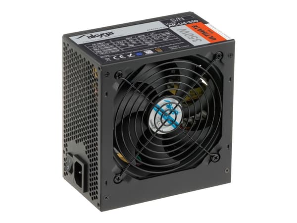 Akyga Ultimate Series AK-U4-350 - Strømforsyning (intern) - ATX12V 2.31 - 80 PLUS Bronze - AC 230 V - 350 watt - aktiv PFC - svart