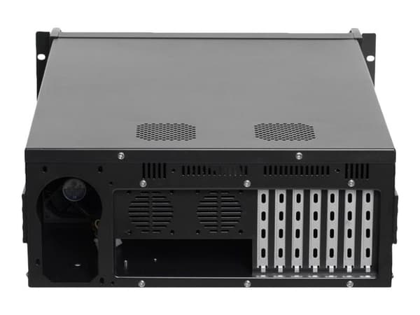 Netrack Server Case - Kan monteras i rack 4U - utökad ATX - svart
