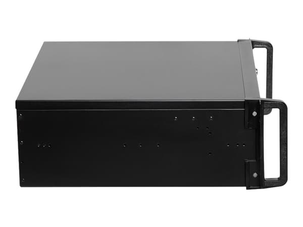 Netrack NP5105, Teline, Palvelin, Musta, Hopea, ATX, EATX, mikro ATX, Mini-ITX, ABS, SGCC, 4U