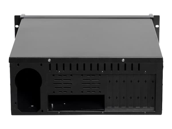 Netrack NP5105, Teline, Palvelin, Musta, Hopea, ATX, EATX, mikro ATX, Mini-ITX, ABS, SGCC, 4U