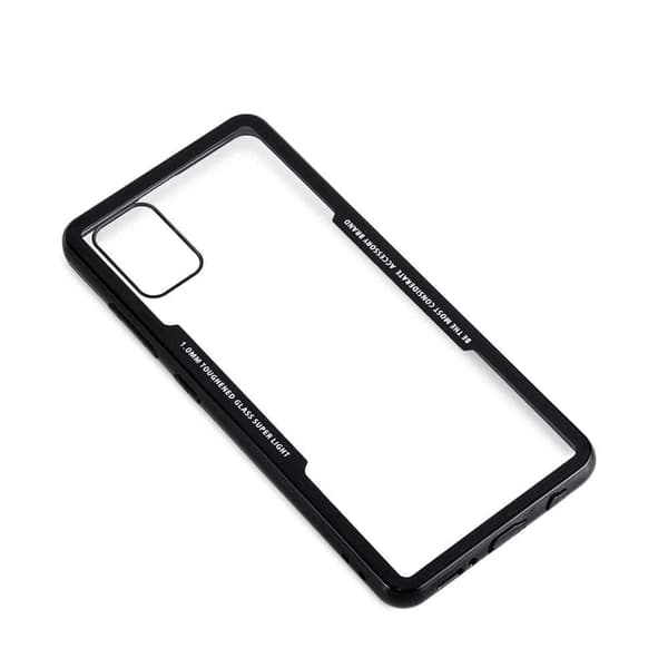 Gear Samsung Galaxy A51 Suojakuori Karkaistua Lasia Musta