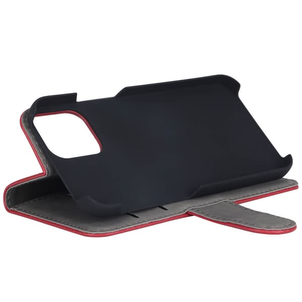 Gear iPhone 12 Mini Suojakotelo Korttitaskulla Punainen