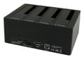 Pikkukuva 3 / 5: LC-Power LC-DOCK-U3-4B For Windows, SATA, 2.5 and 3.5, USB 3.2 Gen 1 (3.1 Gen 1) Type-A, 5 Gbit/s, Black