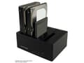 Pikkukuva 4 / 5: LC-Power LC-DOCK-U3-4B For Windows, SATA, 2.5 and 3.5, USB 3.2 Gen 1 (3.1 Gen 1) Type-A, 5 Gbit/s, Black