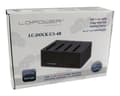 Pikkukuva 5 / 5: LC-Power LC-DOCK-U3-4B For Windows, SATA, 2.5 and 3.5, USB 3.2 Gen 1 (3.1 Gen 1) Type-A, 5 Gbit/s, Black
