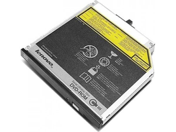 Lenovo - Levyasema - UltraSlim Enhanced - DVD-ROM - Serial ATA - Sisäänrakennettava - korkeus 9,5 mm - System x3250 M6; x3550 M5; x3650 M5 -järjestel